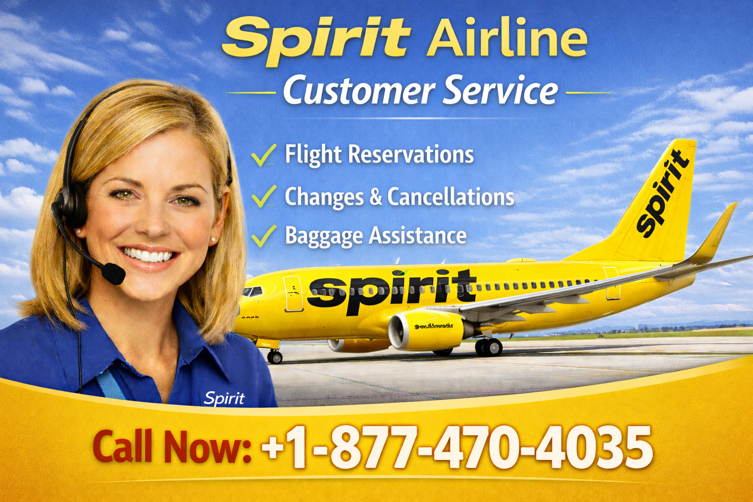 Spirit Airlines&reg; Customer Service Complete Official Guide ââ Step-by-Step Help &amp; Support 24/7 Spirit Airlines